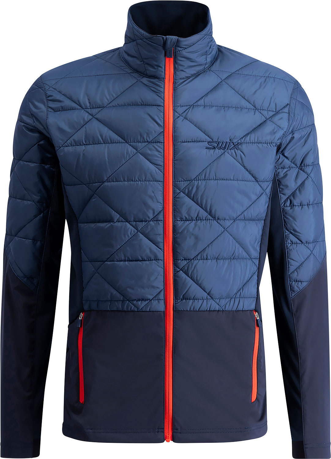 Swix Infinity Hybrid Insulated Jacket M Herr Blå L | Längdskidjacka
