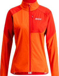 Swix Focus Wind Jacket W Dam Röd XS | Längdskidjacka
