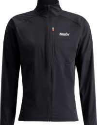 Swix Focus Wind Jacket M Herr Svart XL | Längdskidjacka