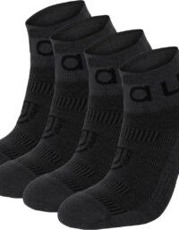 Johaug Advance Tech-Wool Ankle Socks 2-pack W Dam Svart 39/41 | Löparstrumpor