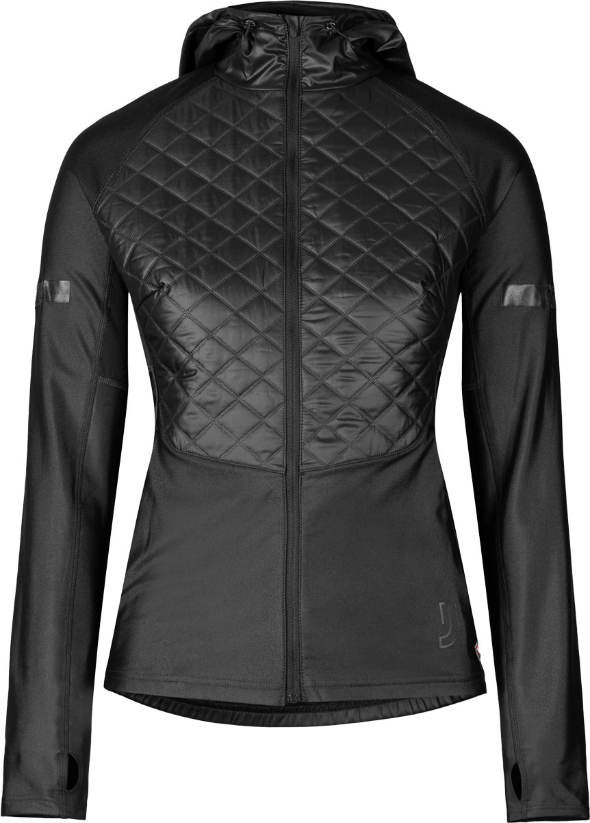 Johaug Advance Primaloft Hybrid W Dam Svart L | Mellanlager Tröja