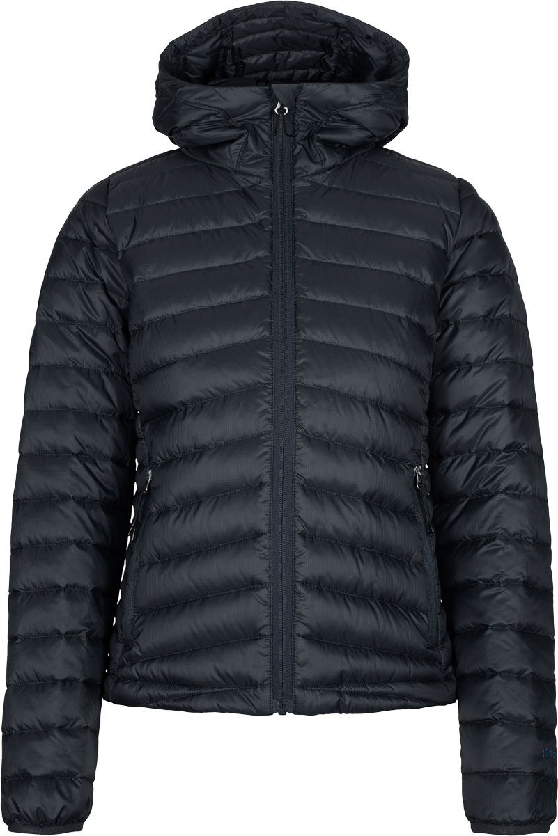 Johaug Spirit Down Liner Hood Jacket W-Mörkblå-M Dam Blå M | Längdskidjacka