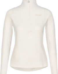Johaug Fusion Fleece Half Zip W Dam Vit L | Mellanlager Tröja