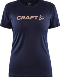 Craft CORE Essence Logo Tee W Dam FUCHSIA XS | T-shirt