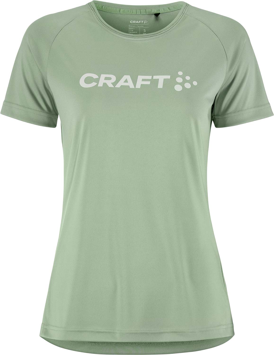 Craft CORE Essence Logo Tee W Dam Ljusgrön XL | T-shirt