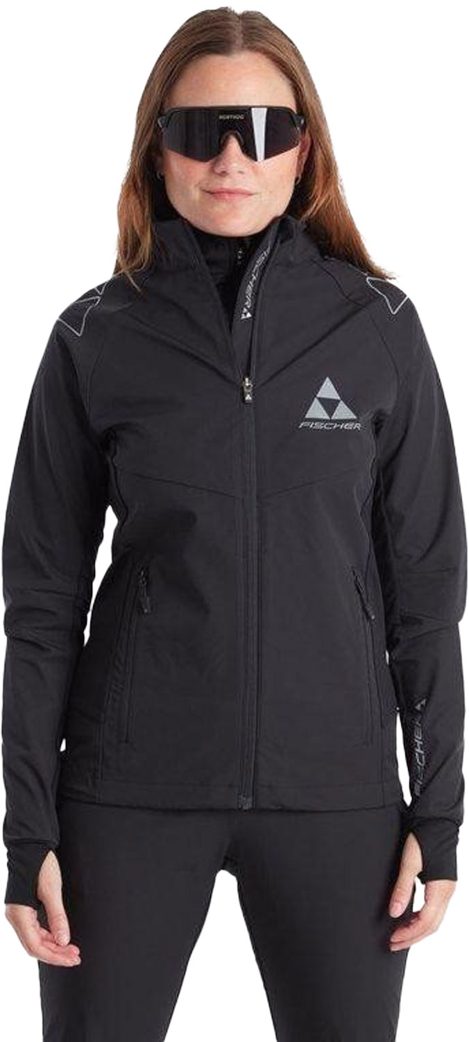 Fischer Mora Speed Jacket W Dam Svart XS | Längdskidjacka