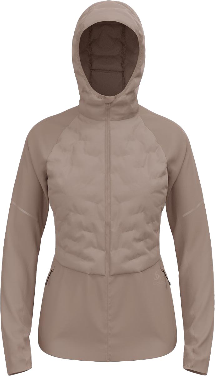 Odlo Zeroweight Insulator Jacket W-Ljusgrå-M Dam Ljusgrå M | Löparjacka