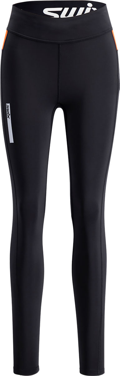 Swix Roadline Tights W Dam Svart M | Löpartights