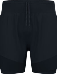 Odlo X-Alp Trail 6-Inch 2-In-1 Short M-Svart-XL Herr Svart XL | Löparshorts