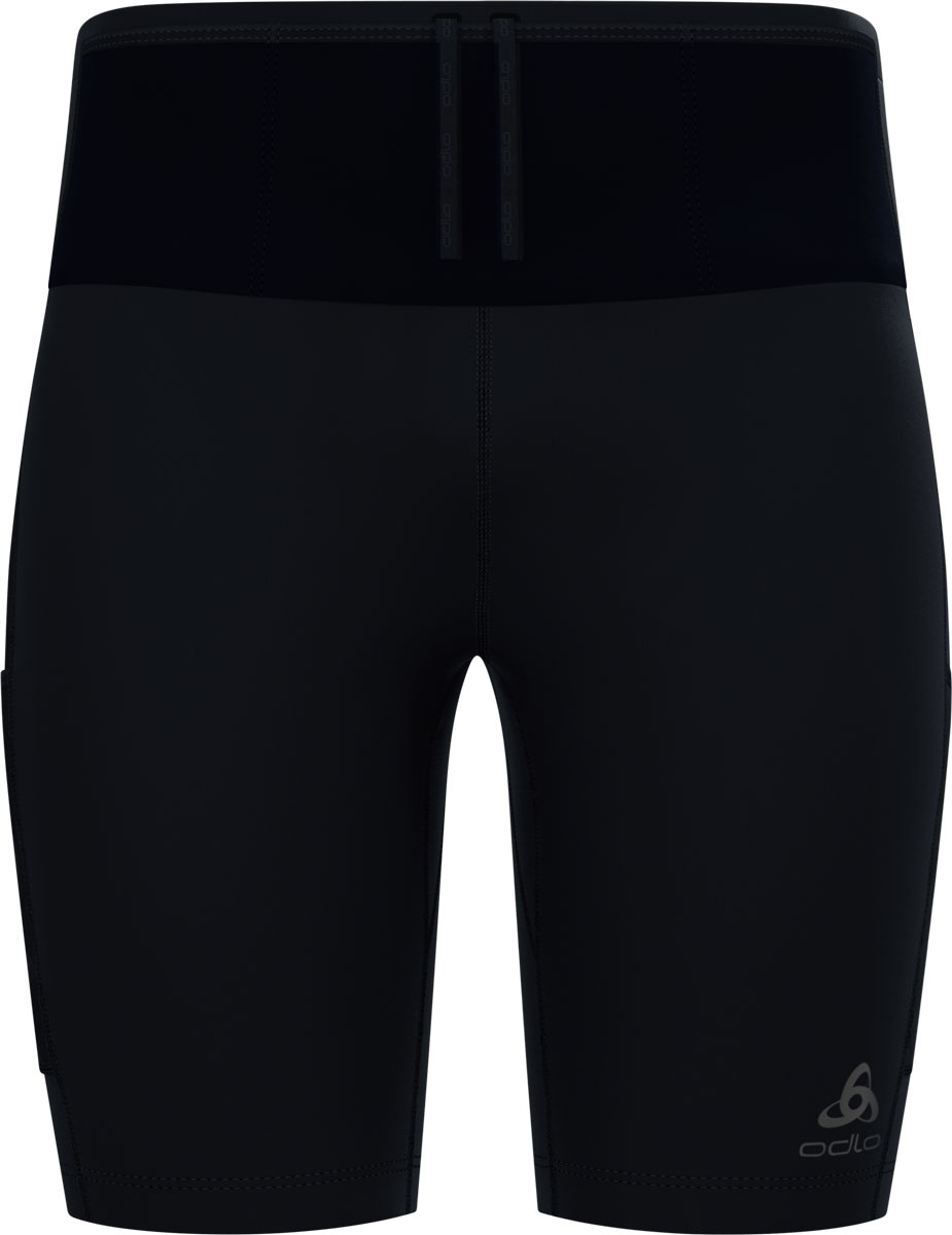 Odlo X-Alp Trail Cargo Tights Short M-Svart-XL Herr Svart XL | Löparshorts
