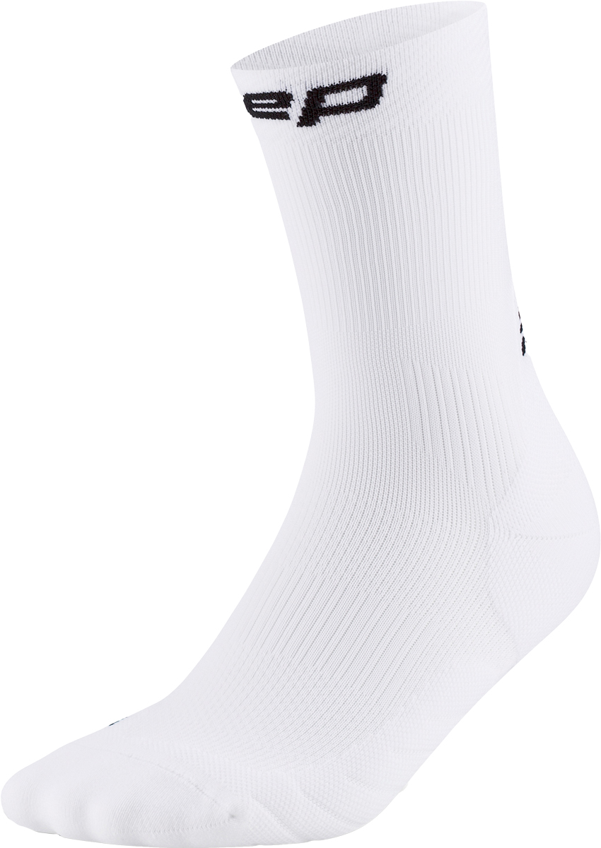 CEP Core Run Socks Mid 5.0 M Herr Vit III | Löparstrumpor