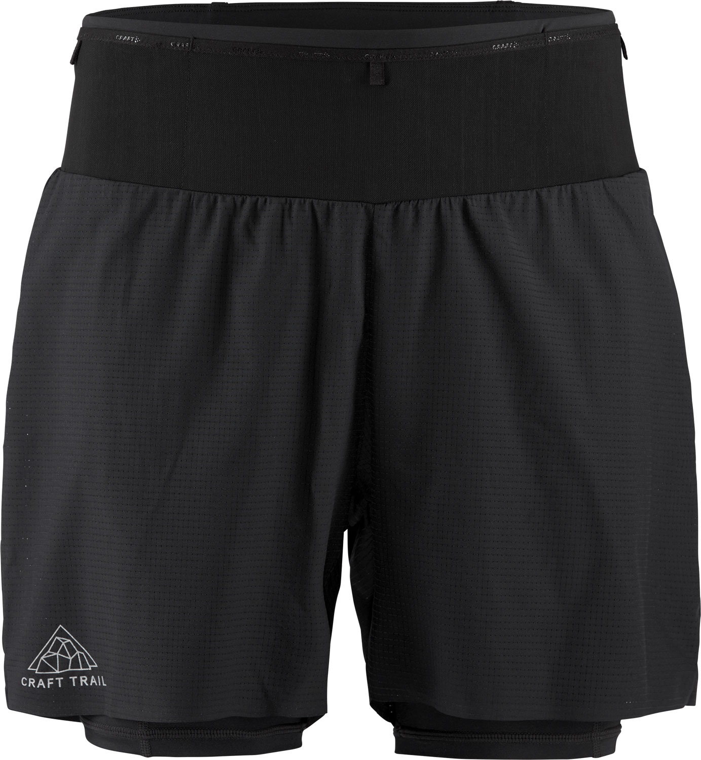 Craft PRO Trail Shorts M Herr Svart L | Löparshorts