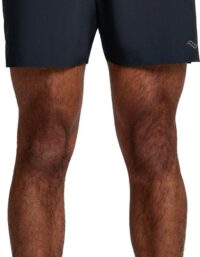 Saucony Kinvara 5-inch Short M Herr Svart L | Löparshorts