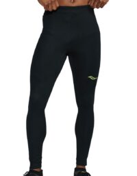 Saucony Elite Tight M Herr Svart M | Löpartights