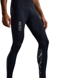 2XU Light Speed React Compression Tights M Herr Svart M | Löpartights