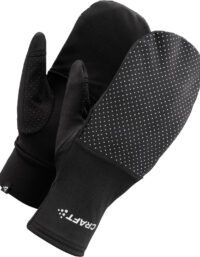 Craft Lumen Fleece Hybrid Glove 2 U Svart M | Löparhandskar