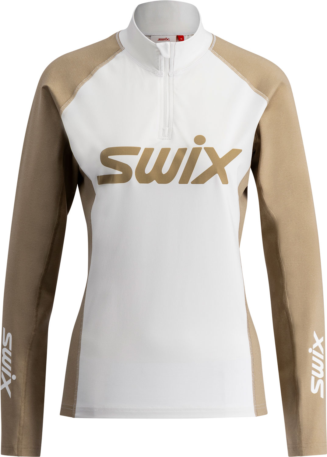 Swix RaceX Dry Half Zip W Dam Vit M | Underställ Tröja