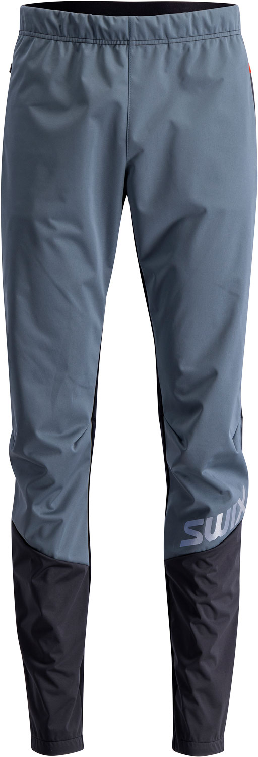 Swix Quantum Windstopper Pants M Herr Mörkgrå XL | Längdskidbyxor