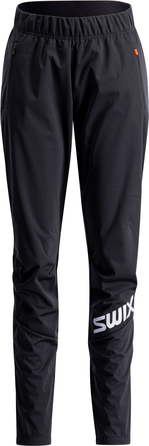 Swix Quantum Windstopper Pants W Dam Svart XS | Längdskidbyxor