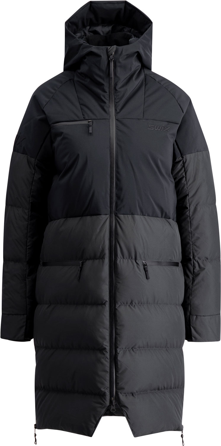 Swix Horizon Down Parka W Dam Svart M | Övrigt