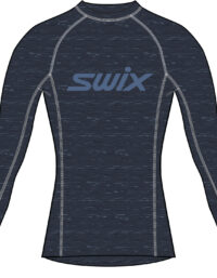 Swix RaceX Merino LS M Herr Blå M | Underställ Tröja