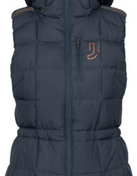Johaug Adapt Down Vest W-Mörkblå-XS Dam Blå XS | Löparväst