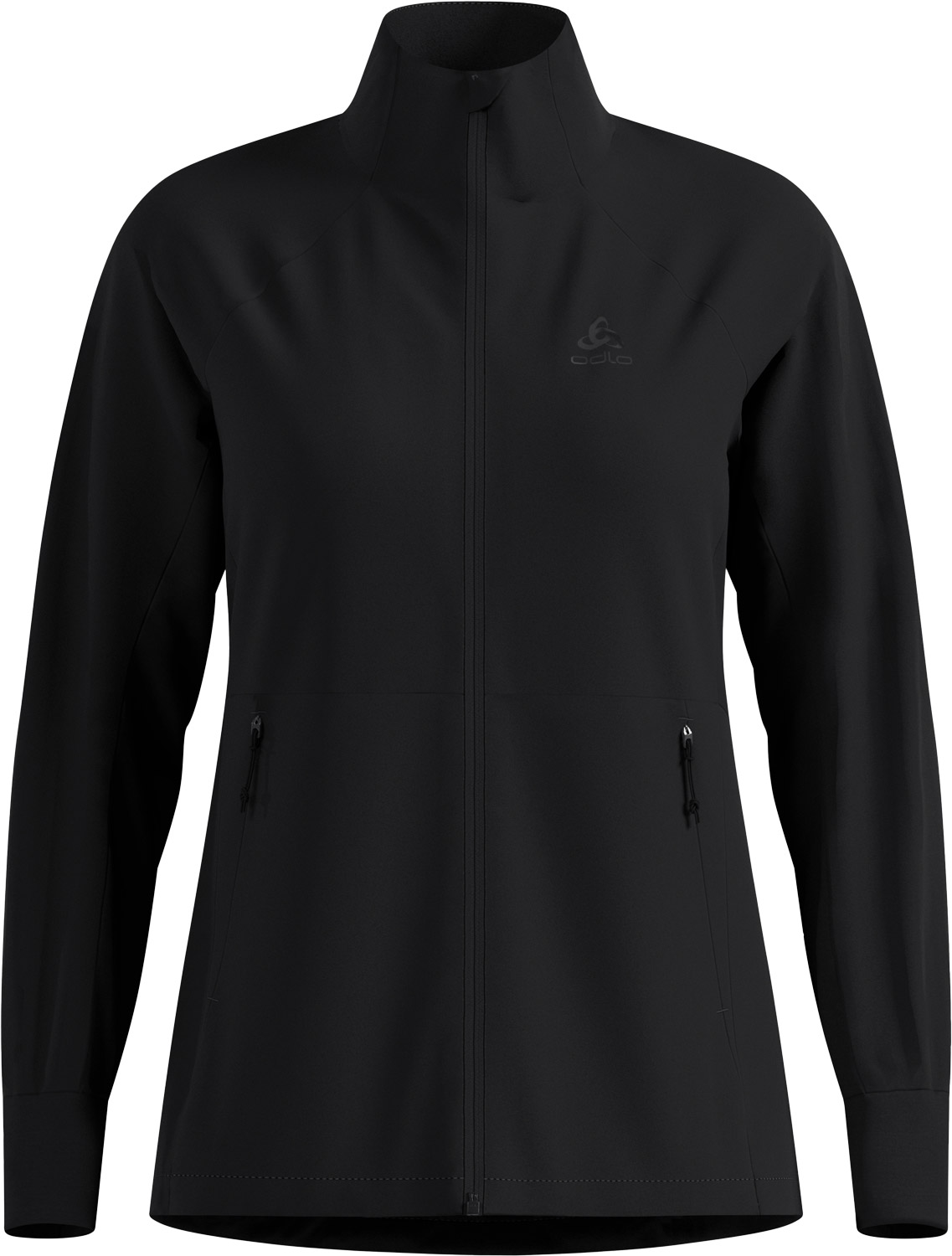 Odlo Essential Warm Jacket W Dam Svart L | Längdskidjacka