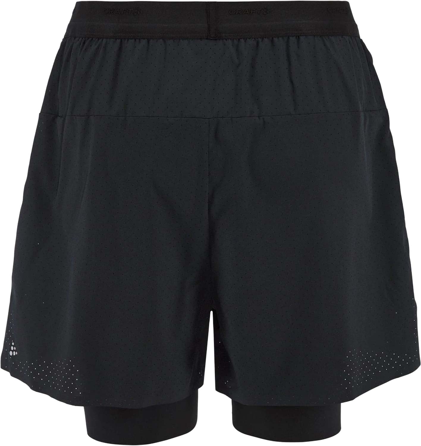 Craft Hypervent 2-In-1 Shorts M Herr Svart S | Löparshorts