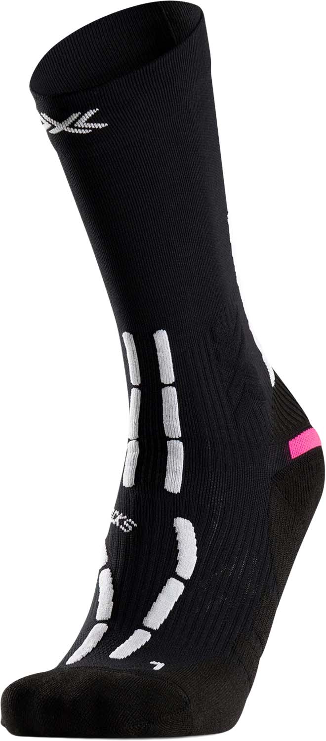 X-Socks Trail Anatomix Crew Svart 42/44 | Löparstrumpor