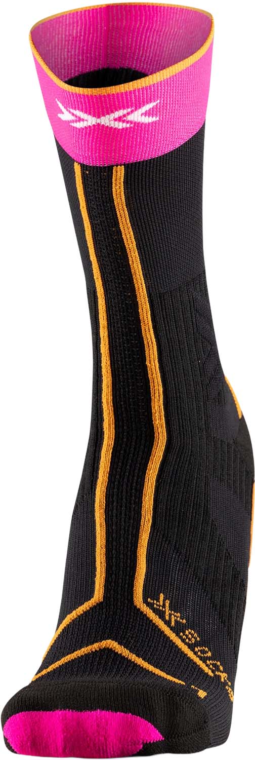 X-Socks Trailrun Terraskin Expert Crew Svart 42/44 | Löparstrumpor