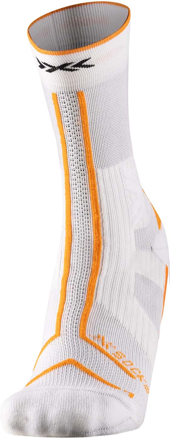 X-Socks Trailrun Terraskin Expert Crew Vit 39/41 | Löparstrumpor