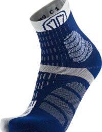 Sidas T-Free Trail Crew Socks Blå 37/38 | Löparstrumpor