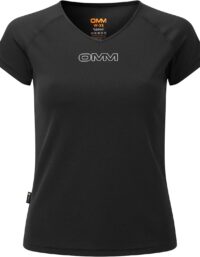 OMM Bearing Tee SS W Dam Svart XL | T-shirt