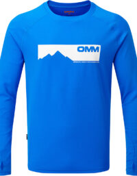 OMM Bearing Tee LS M Herr Blå XL | Långärmad T-shirt