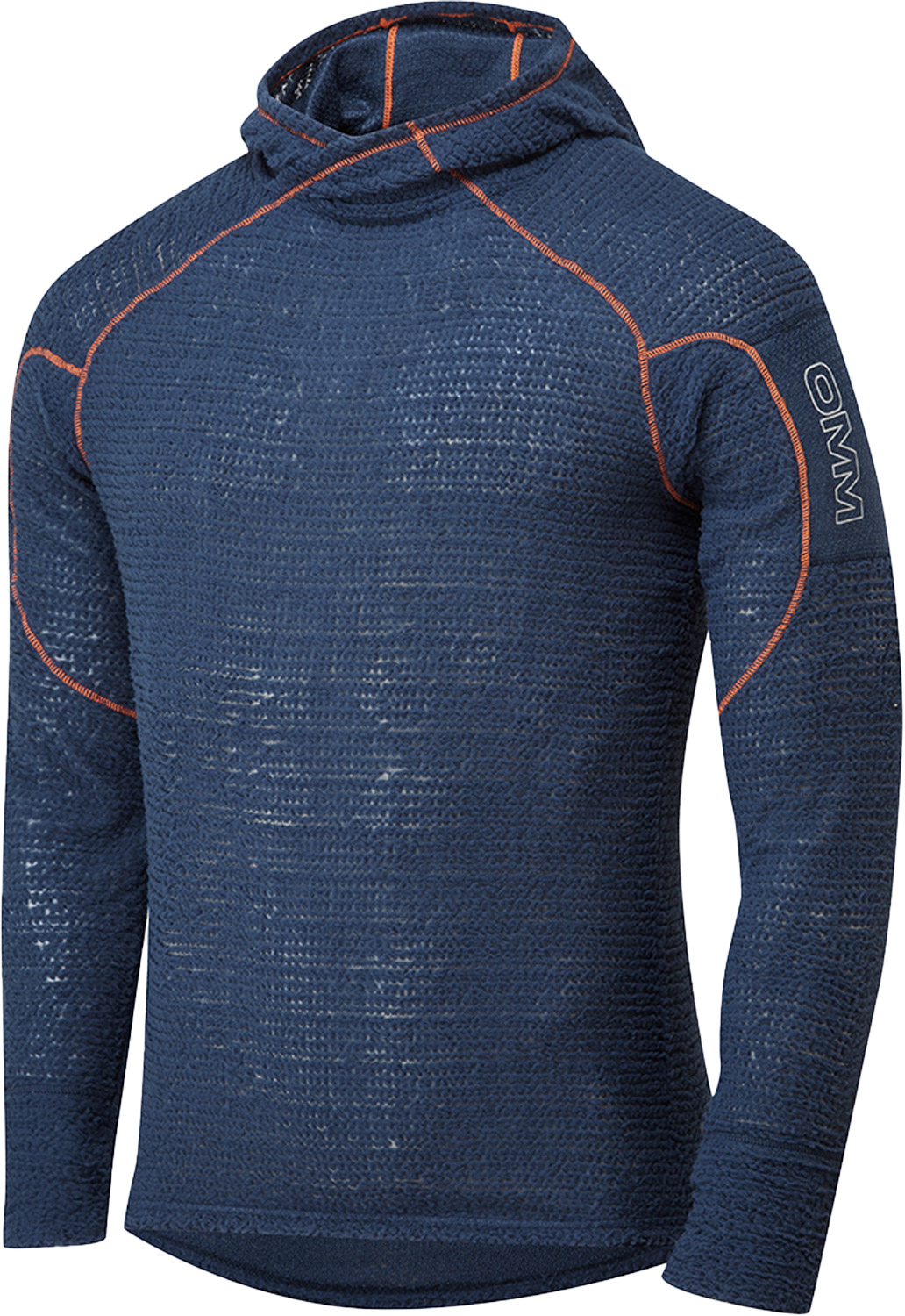 OMM Core Hoodie U Blå XL | Mellanlager Tröja