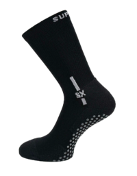Supersox Grip Socks - PRO Fit - Svart - Kompression - Large (45-48)