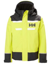 Helly Hansen Seglarjacka salt port 2.0 junior gul 128