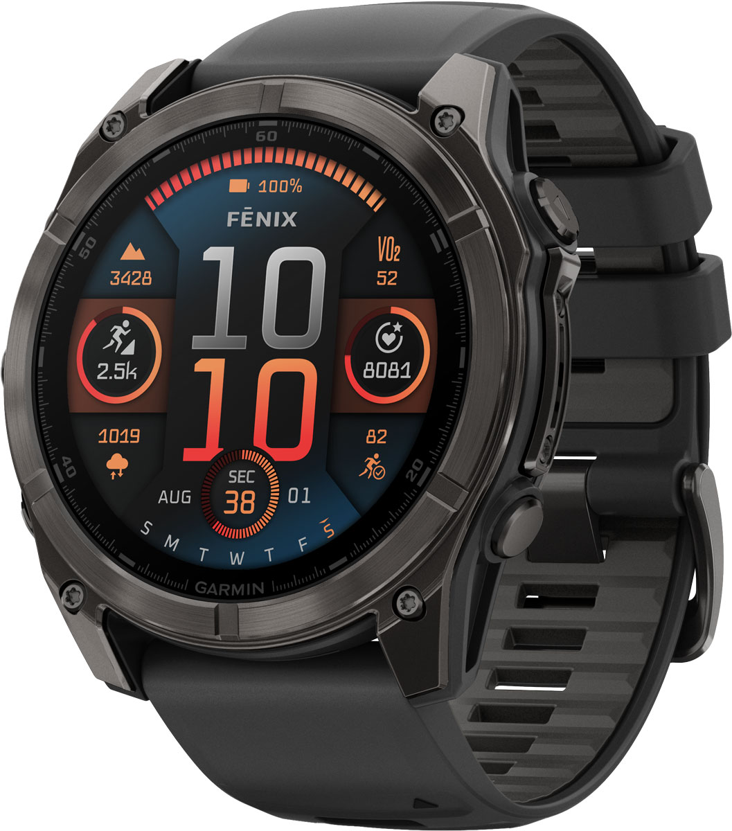 Garmin Fenix 8 Sapphire 51 mm Mörkgrå | Pulsklocka