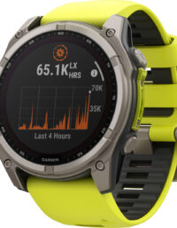Garmin Fenix 8 Sapphire Solar 51 mm Gul | Pulsklocka
