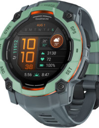 Garmin Instinct 3 Amoled 50 mm-Mörkgrön Blå | Pulsklocka