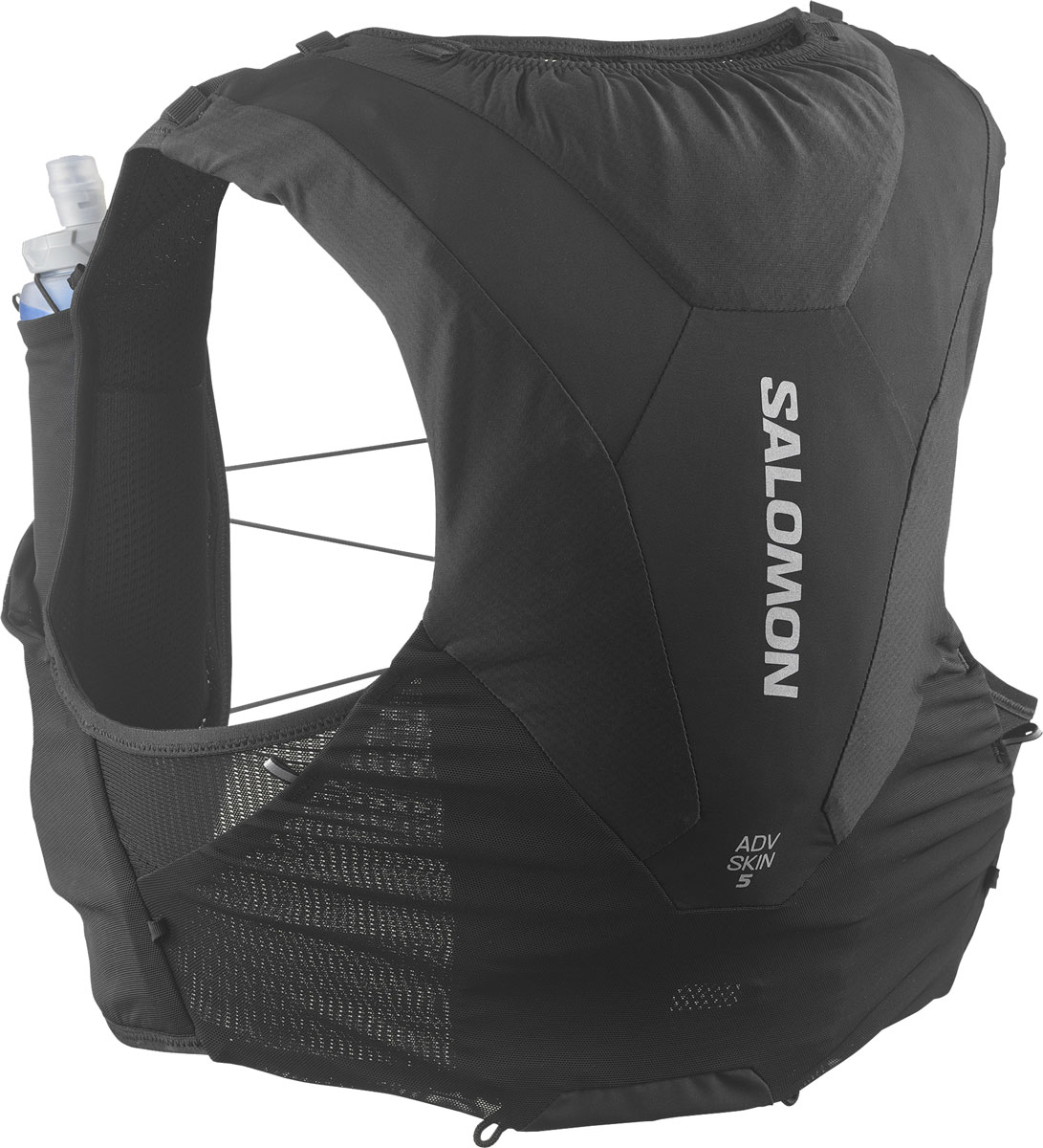 Salomon ADV Skin 5 Vest U Svart S | Vätskeryggsäck