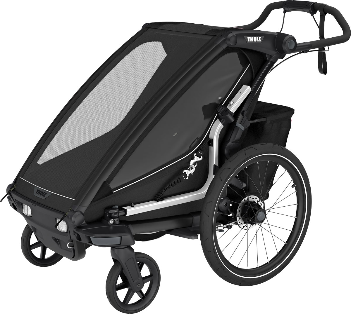 Thule Chariot Sport 2 Single Svart OZ | Multisportvagn