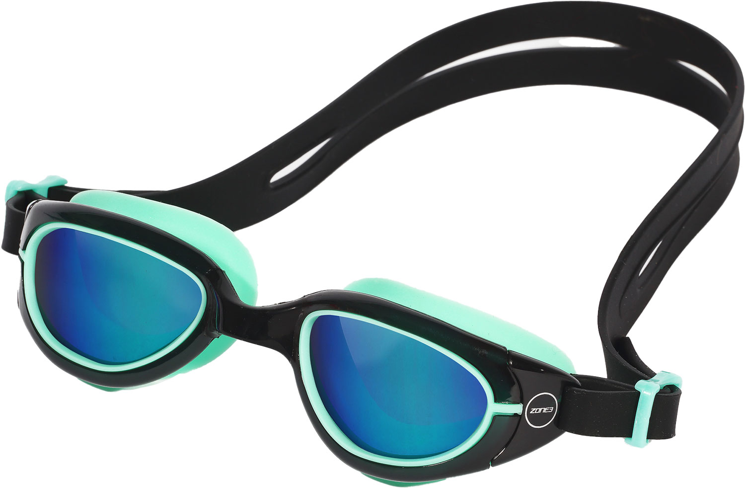 Zone3 Aquahero Polarised Swim Goggles Junior Junior Svart ONE SIZE | Simglasögon