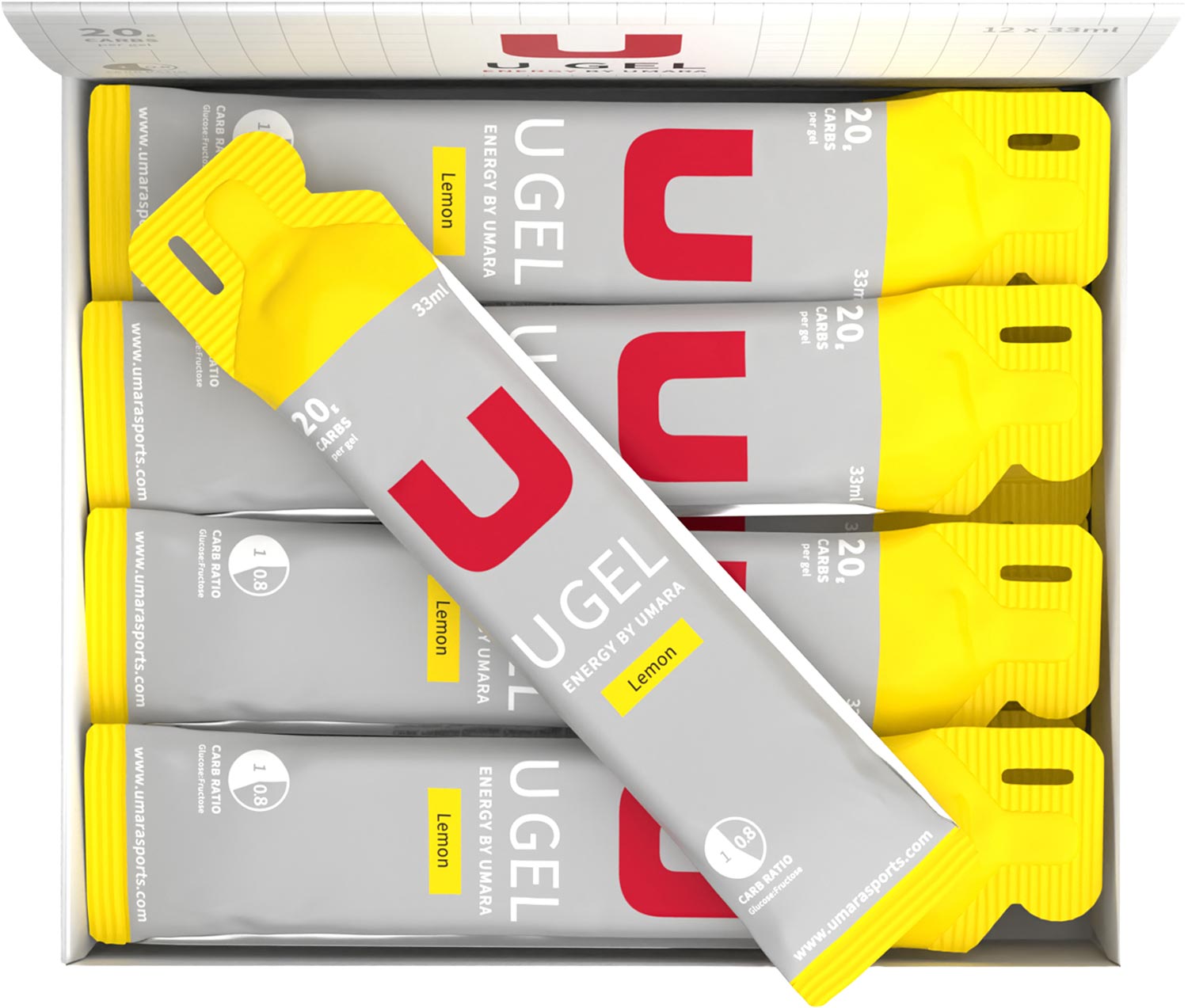 Umara U Gel 33ml 12-pack CITRON | Energigel