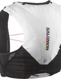 Salomon ADV Skin 5 Vest Race Flag Vit L | Vätskeryggsäck