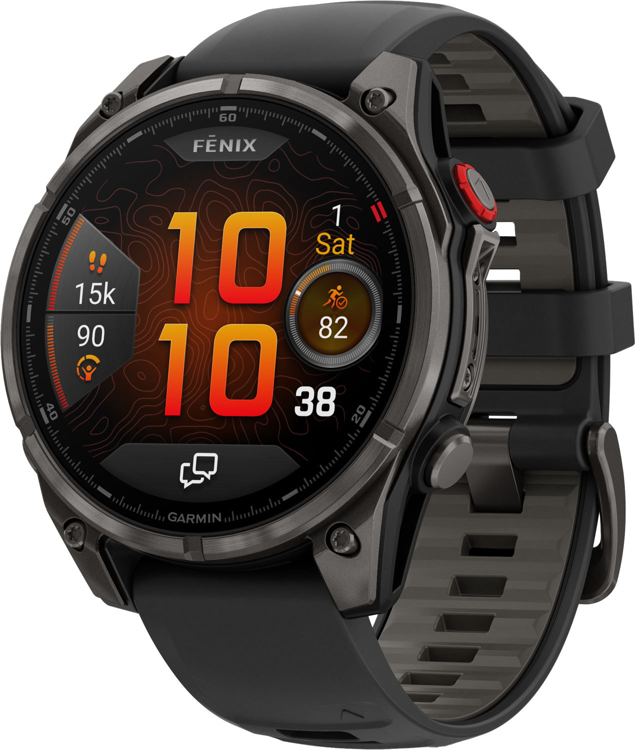 Garmin Fenix 8 Pro Amoled 47 mm Svart | Pulsklocka