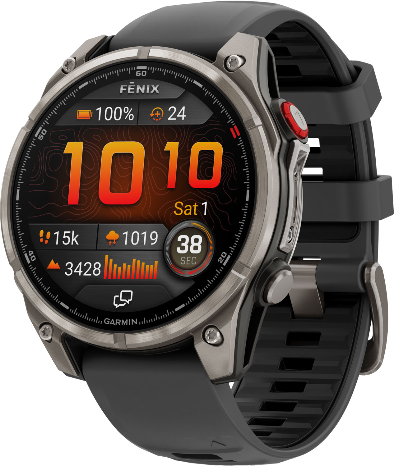 Garmin Fenix 8 Pro Amoled 47 mm Mörkgrå | Pulsklocka