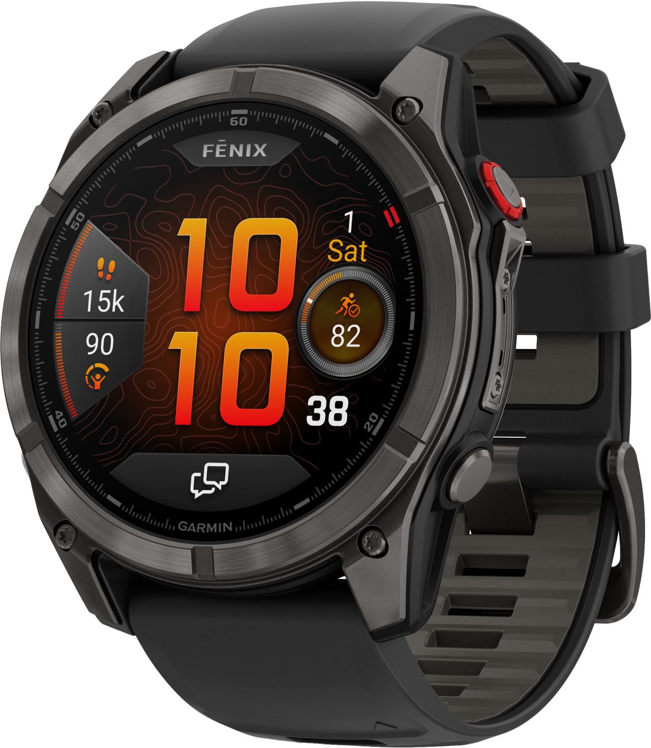 Garmin Fenix 8 Pro Amoled 51 mm Svart | Pulsklocka