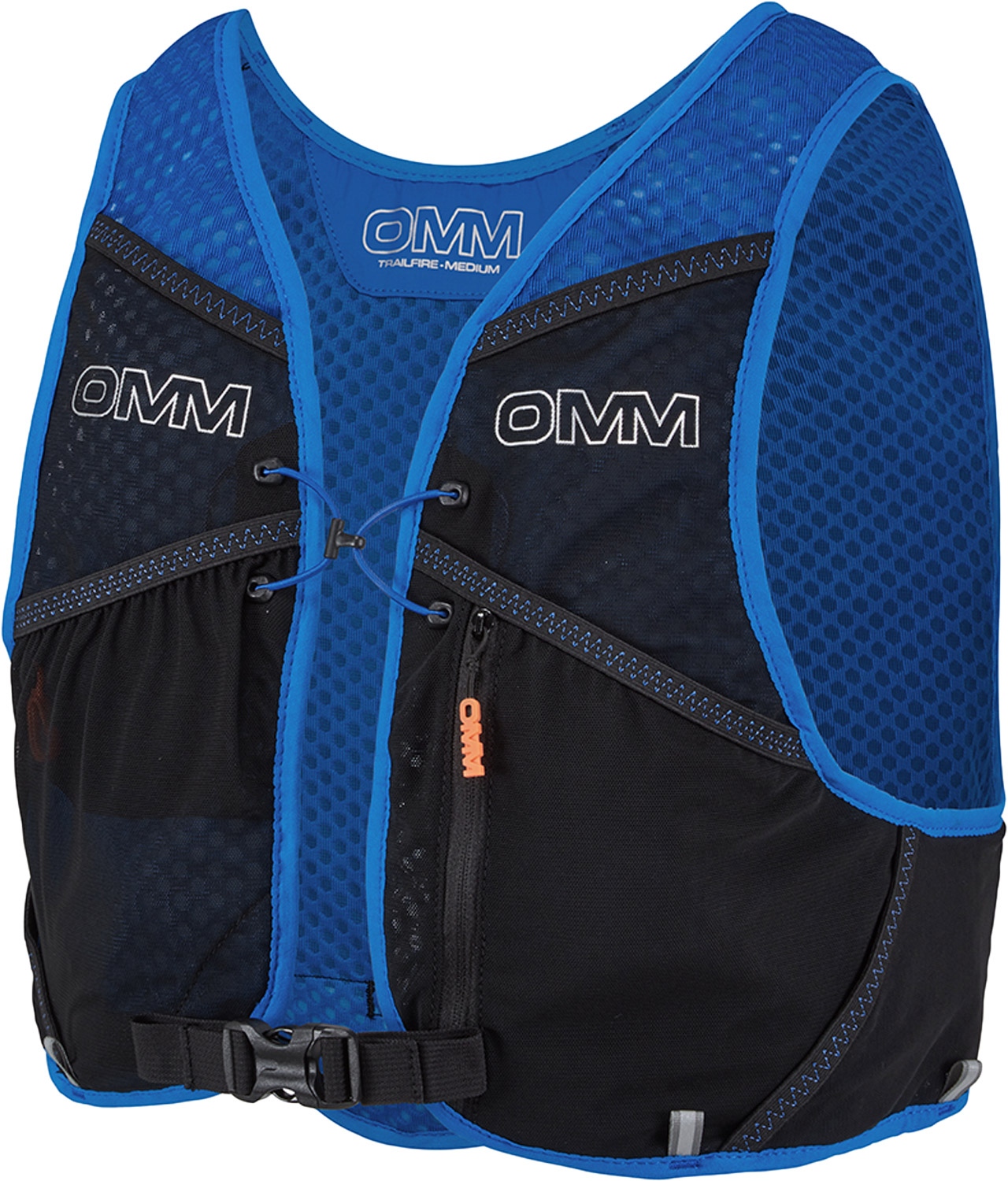 OMM TrailFire Vest Blå M | Vätskeryggsäck