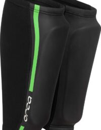 Orca Swimrun Calf Guards U Svart XS | Våtdräkt